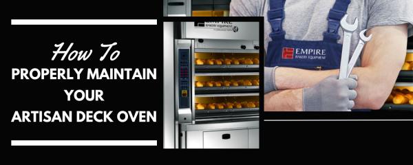 How to Properly Maintain Your Artisan Deck Oven